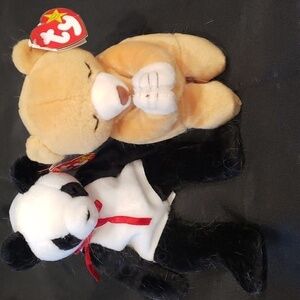Beanie babies set of 2 Hope amd Fortune